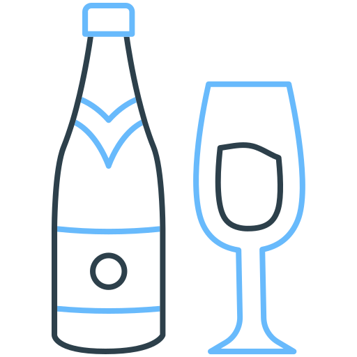 copa de vino icono gratis