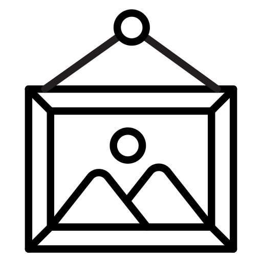 marco de fotos icono gratis