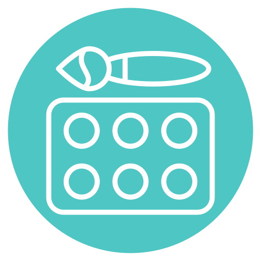 acuarela icono gratis