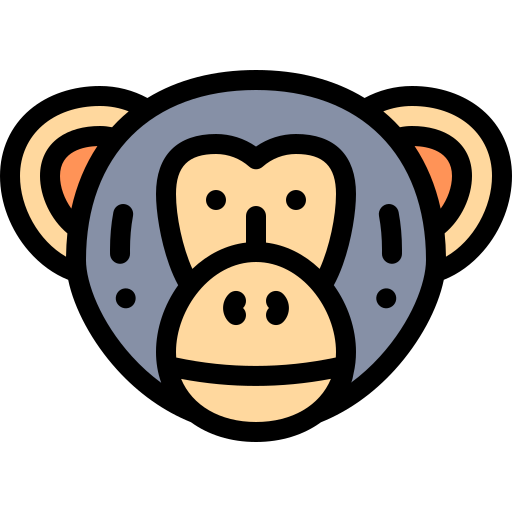 Chimpancé icono gratis