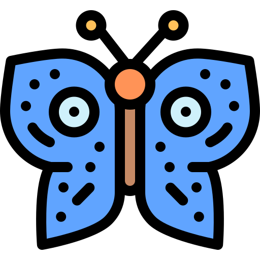 Mariposa icono gratis