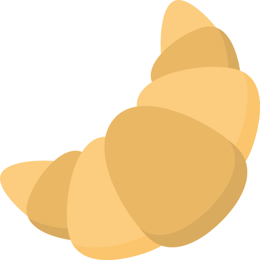 croissant Icône gratuit croissant Icône gratuit