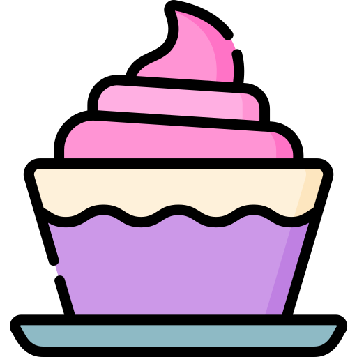 Cup cake icono gratis