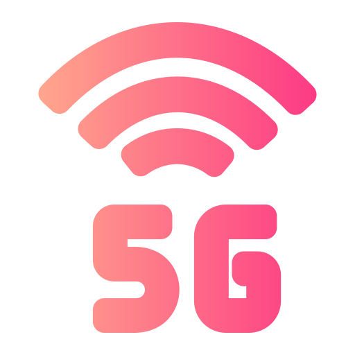5 g Icône gratuit 5 g Icône gratuit