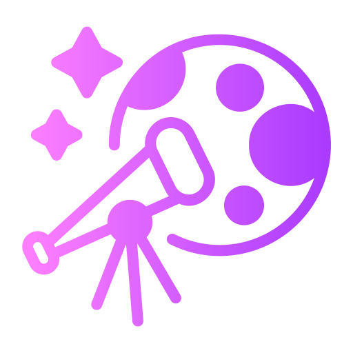 telescópio grátis ícone telescópio grátis ícone