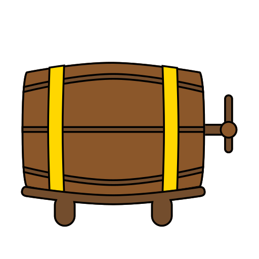 fût de bière Icône gratuit