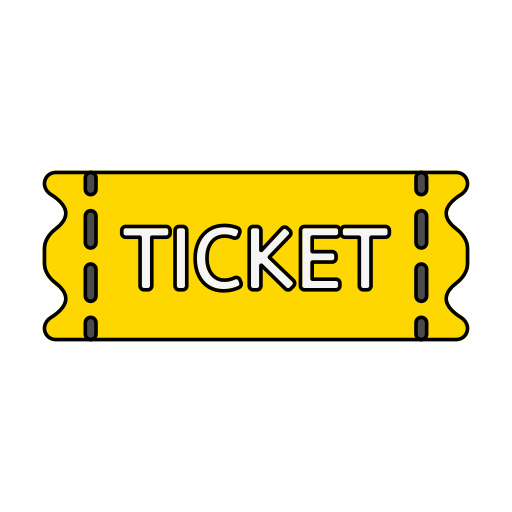 billet Icône gratuit billet Icône gratuit
