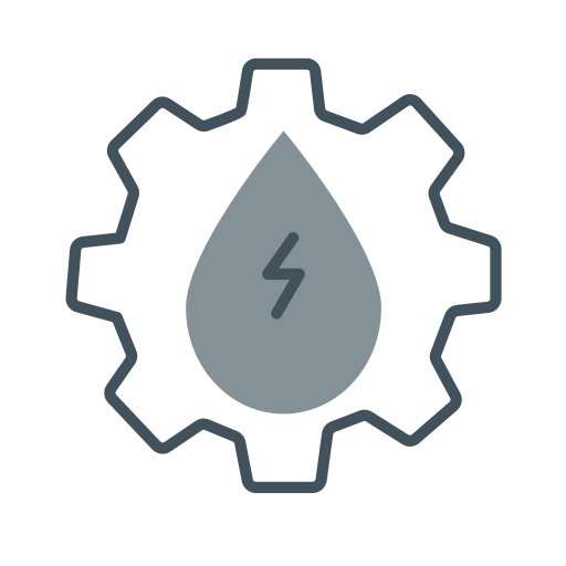 energía hidroeléctrica icono gratis