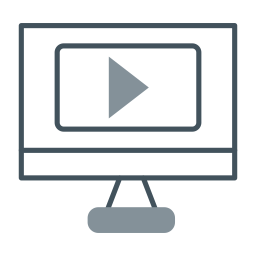 vidéo en ligne Icône gratuit vidéo en ligne Icône gratuit