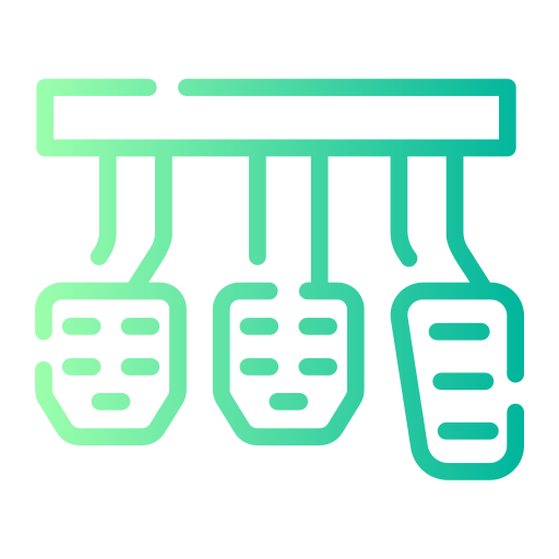 pedal del acelerador icono gratis