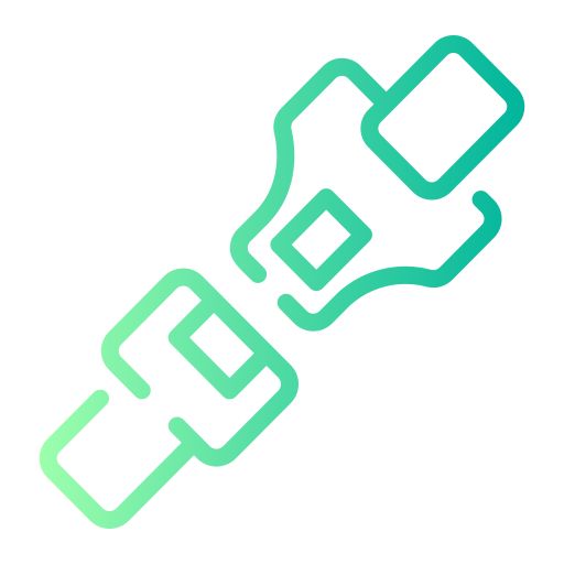 cinturón de seguridad icono gratis
