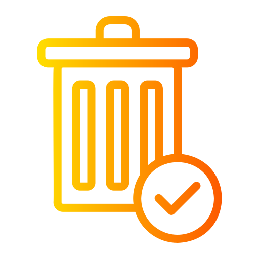 Trash free icon Trash free icon