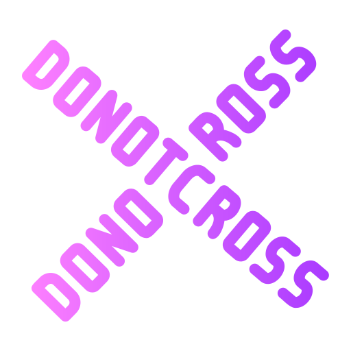 línea policial icono gratis