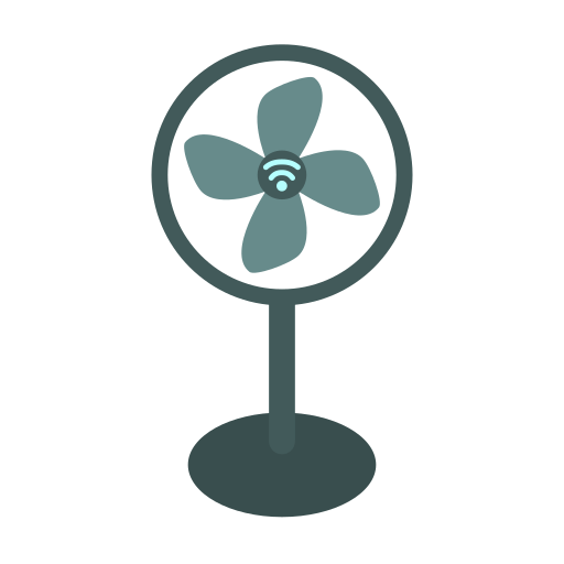 ventilateur intelligent Icône gratuit ventilateur intelligent Icône gratuit