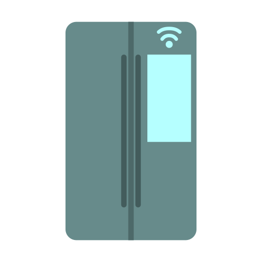 Smart refrigerator free icon