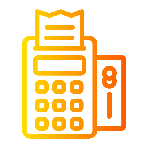 punto de venta icono gratis