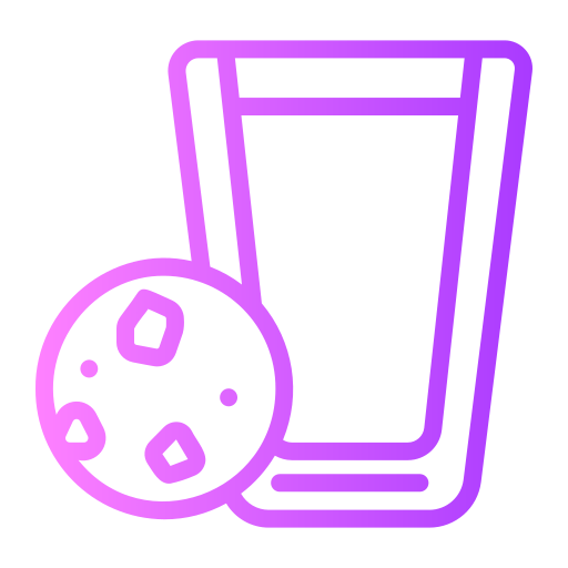Glass of milk free icon
