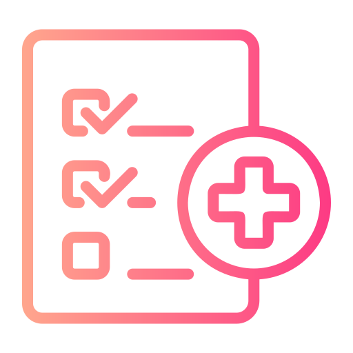 informe médico icono gratis