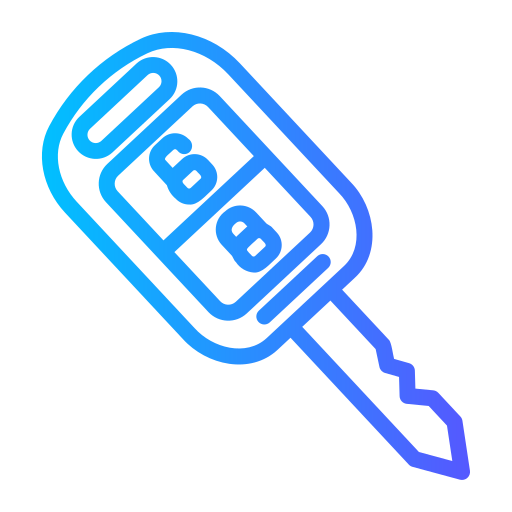 llave del coche icono gratis