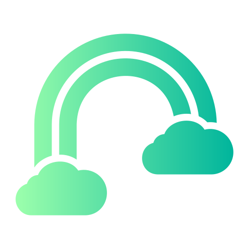 arcoíris icono gratis