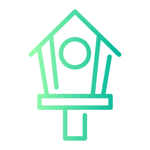 casa de pájaros icono gratis