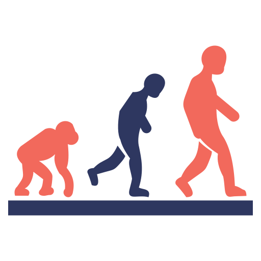 Эволюция бесплатно иконка