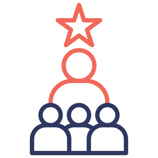 liderazgo icono gratis