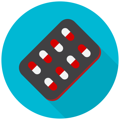medicina en cápsulas icono gratis