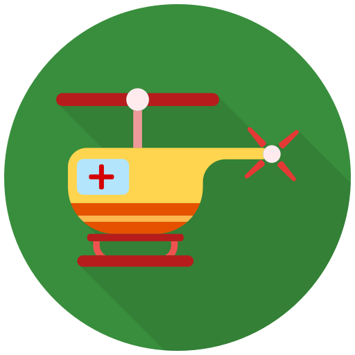 helicóptero icono gratis