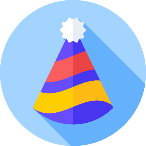 sombrero de fiesta icono gratis