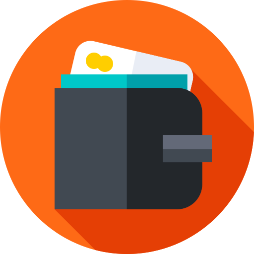 billetera icono gratis