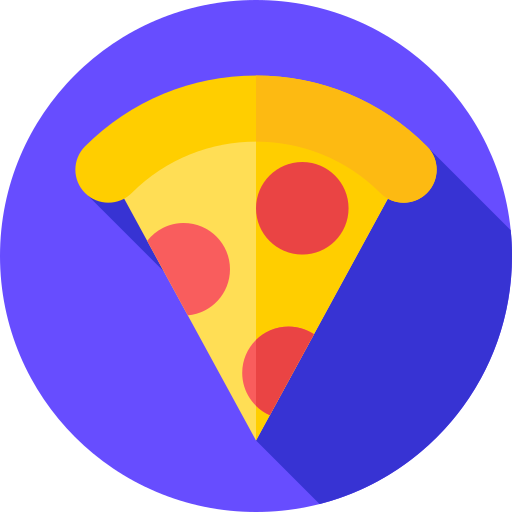 Rebanada de pizza icono gratis