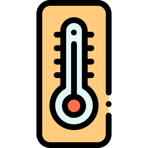 Temperatura alta icono gratis