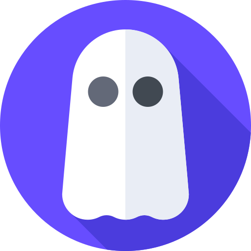 Ghost Flat Circular Flat icon