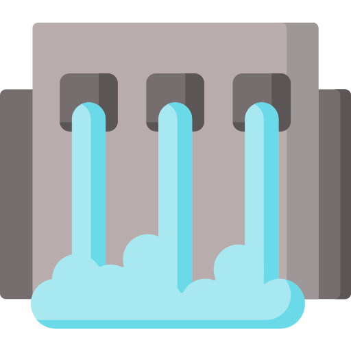 Hydro power free icon