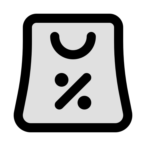descuento de producto icono gratis