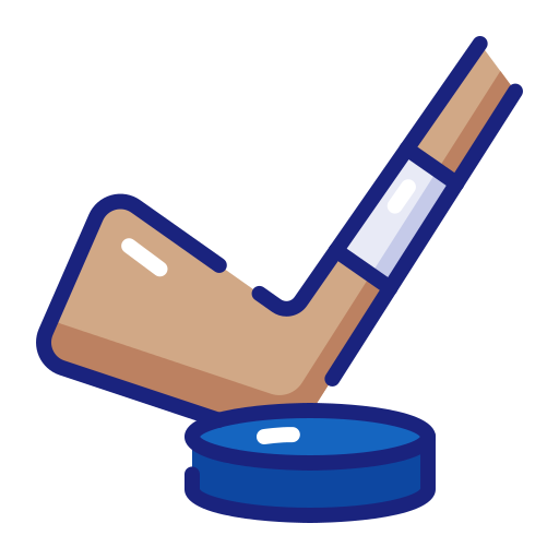 hockey sobre hielo icono gratis