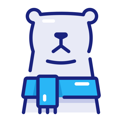 oso polar icono gratis