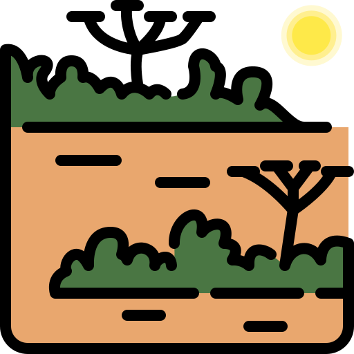 paisajes icono gratis