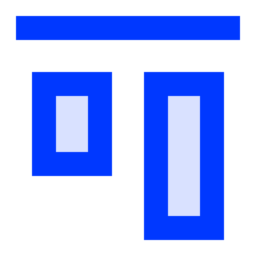 Top align free icon