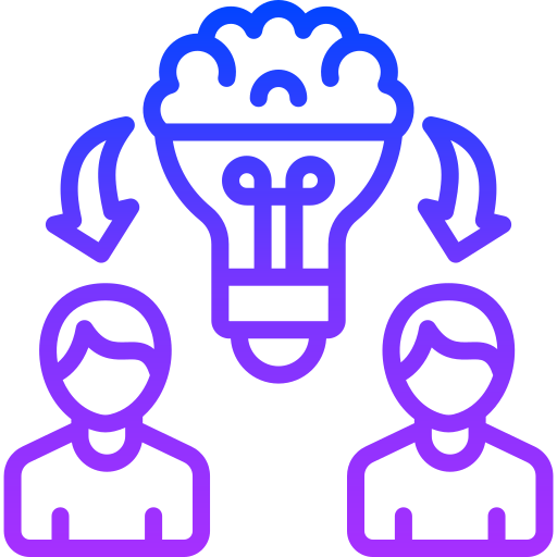 Knowledge transfer free icon