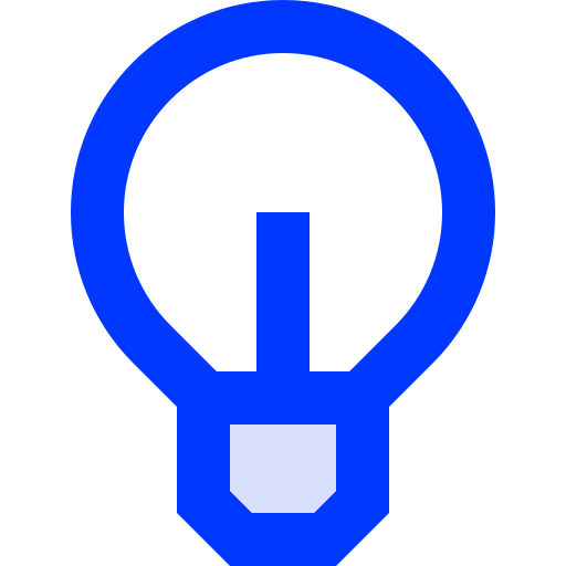 bombilla icono gratis