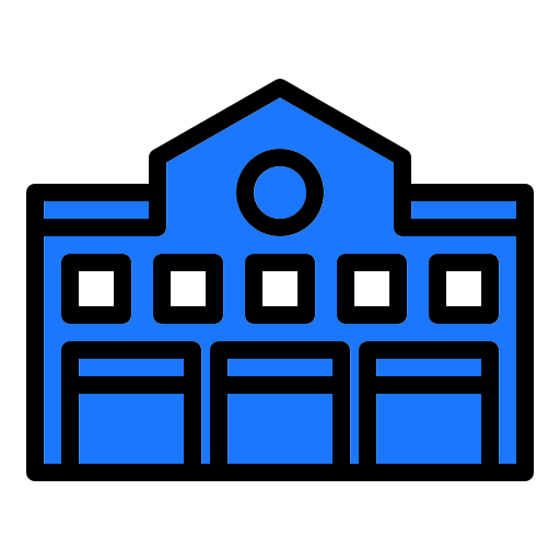 estación de bomberos icono gratis