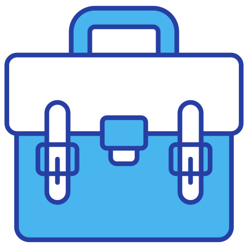 maletín icono gratis