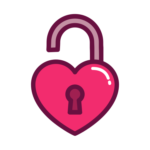 cadenas d'amour Icône gratuit cadenas d'amour Icône gratuit
