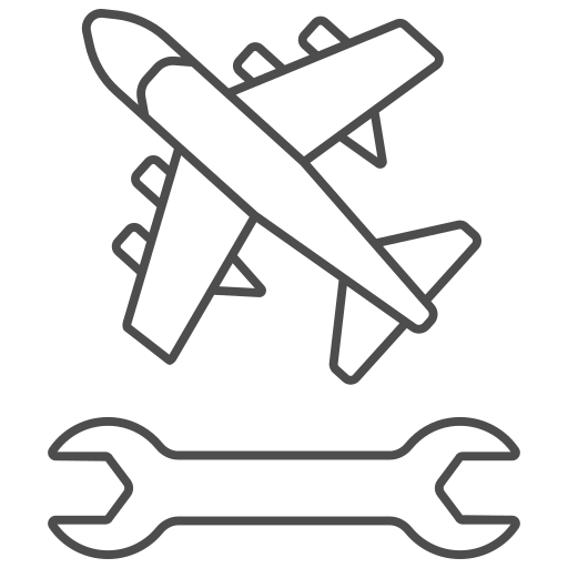 entrega de avião grátis ícone