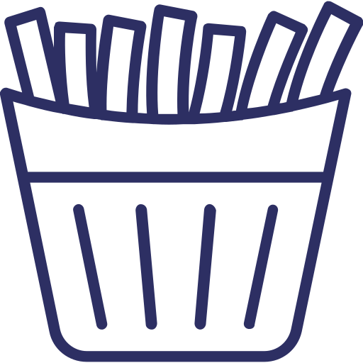 감자튀김 무료 아이콘