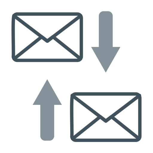 Exchange mails free icon Exchange mails free icon