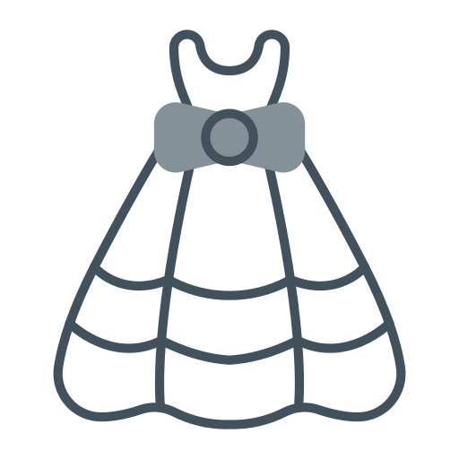 vestido de verano icono gratis