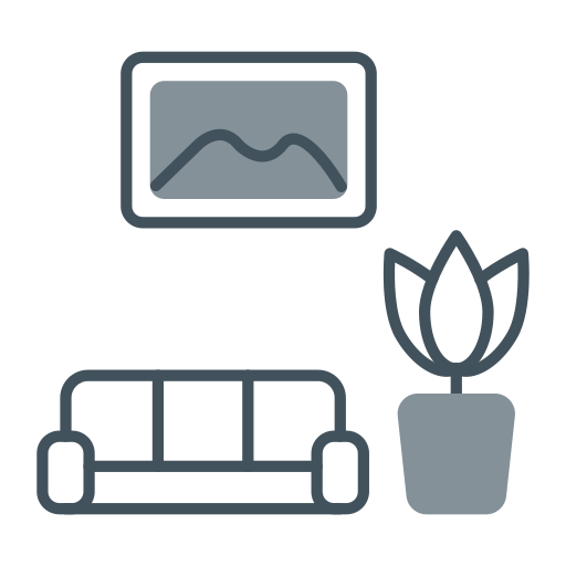 sala de estar icono gratis